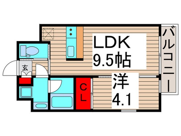 仮)プレジオ亀有の物件間取画像